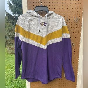 Womans Baltimore ravens fleece hoodie size large